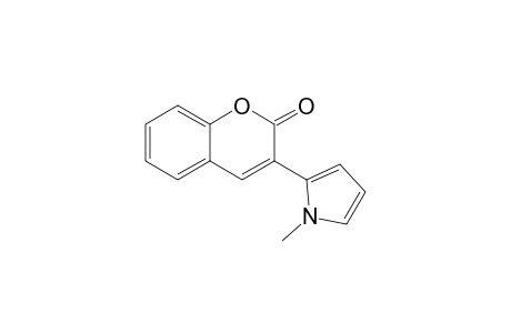 3-(1-Methylpyrrol-2-yl)-2H-1-benzopyran-2-one