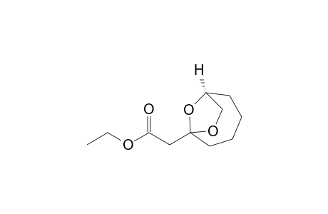 7,9-Dioxabicyclo[4.2.1]nonane-6-acetic acid, ethyl ester, (1S)-