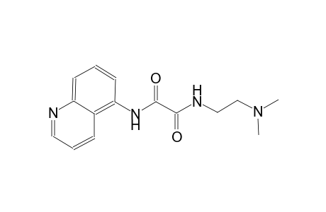 ethanediamide, N~1~-[2-(dimethylamino)ethyl]-N~2~-(5-quinolinyl)-