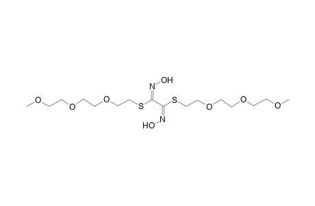 1,2-Bis(1-mercapto-4,7,10-trioxaundecyl)glyoxime