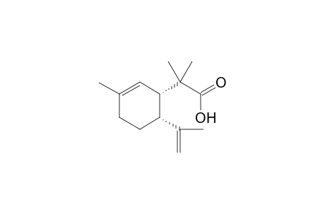 2-[(1S,6R)-6-Isopropenyl-3-methylcyclohex-2-en-1-yl]-2-methylpropanoic Acid