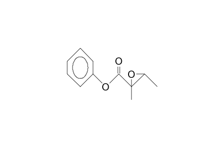 2,3-Epoxy-2-methyl-butenoic acid, phenyl ester