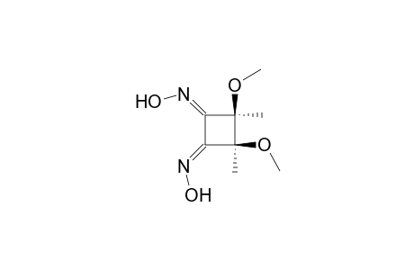 1,2-Cyclobutanedione, 3,4-dimethoxy-3,4-dimethyl-, dioxime, cis-