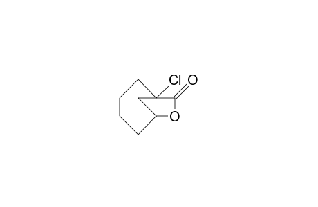 1-Chloro-7-oxa-bicyclo(4.2.1)nonan-8-one