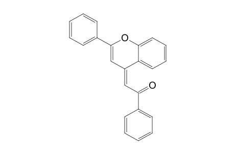 Ethanone, 1-phenyl-2-(2-phenyl-4H-1-benzopyran-4-ylidene)-