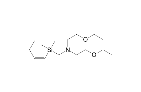 Ethanamine, N-[(1-butenyldimethylsilyl)methyl]-2-ethoxy-N-(2-ethoxyethyl)-, (Z)-
