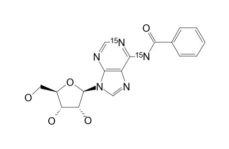 [1-(15)-N,6-(15)-NH2]-N-(6)-BENZOYLADENOSINE