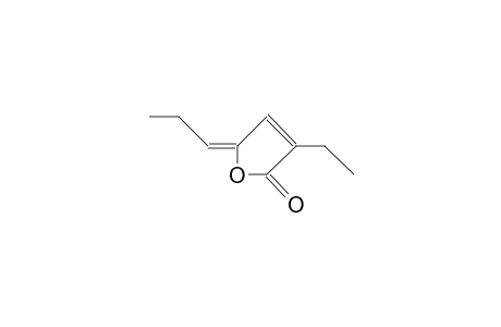 2(5H)-Furanone, 3-ethyl-5-propylidene-, (E)-