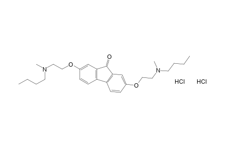 2,7-bis[2-(butylmethylamino)ethoxy]fluoren-9-one, dihydrochloride