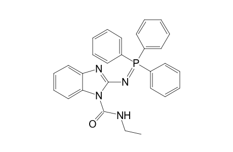 3-Ethylamido-2-(triphenylphosphoranylidene)aminobenzimidazole