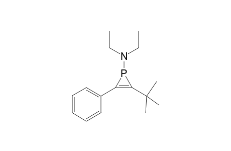 2-(t-Butyl)-1-(N,N-diethylamino)-3-phenyl-1-H-phosphirene