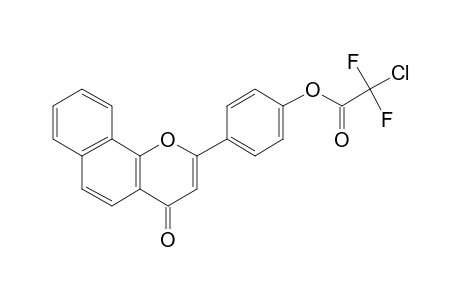 4'-Hydroxy-.alpha.-naphthoflavone, chlorodifluoroacetate