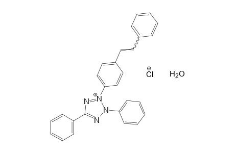 2,5-diphenyl-3-(p-styrylphenyl)-2H-tetrazolium chloride, hydrate