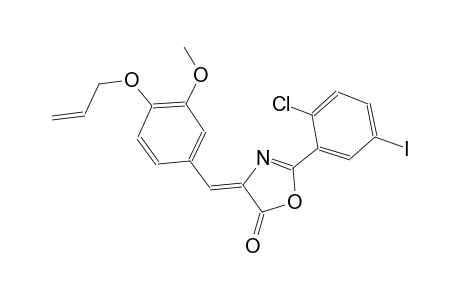 (4Z)-4-[4-(allyloxy)-3-methoxybenzylidene]-2-(2-chloro-5-iodophenyl)-1,3-oxazol-5(4H)-one