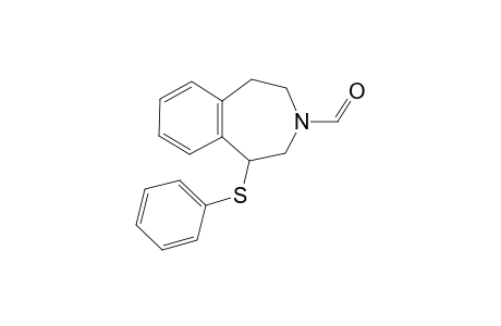 3-Formyl-1-phenylsulfanyl-2,3,4,5-tetrahydro-1H-3-benzazepine