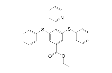 Ethyl 3,5-bis(phenylthio)-4-(pyridin-2-yl)benzoate