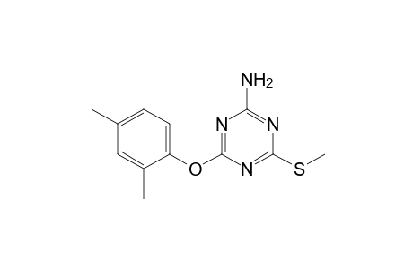 2-amino-4-(methylthio)-6-(2,4-xylyloxy)-s-triazine