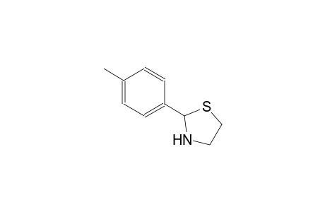 thiazolidine, 2-(4-methylphenyl)-