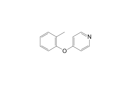 4-(o-Tolyloxy)pyridine