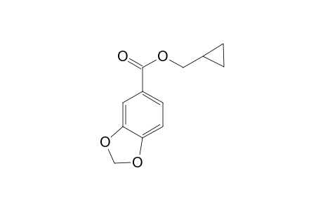 Cyclopropylmethyl-3,4-methylenedioxy benzoate