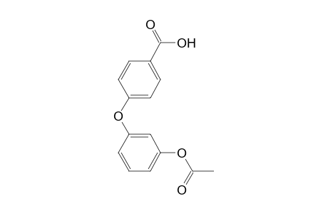 4-(3-Acetoxyphenoxy)benzoic acid