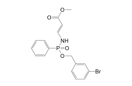 (E)-P-3-Bromophenylmethoxy-P-phenyl-N-(methyl acrylate)phosphonamide