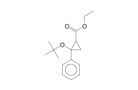 2-Phenyl-2-tert-butoxycyclopropanecarboxylic acid,ethyl ester