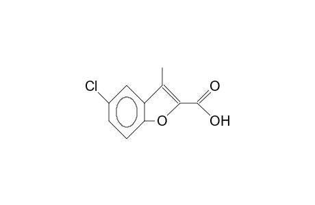 5-Chloro-3-methyl-benzo(B)furan-2-carboxylic acid