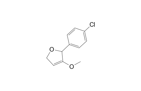 2-(4-Chlorophenyl)-3-methoxy-2,5-dihydrofuran