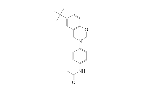 N-[4-(6-tert-butyl-2H-1,3-benzoxazin-3(4H)-yl)phenyl]acetamide