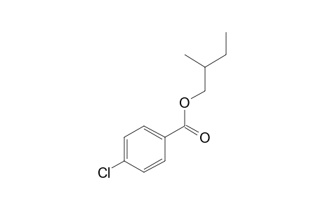 4-Chlorobenzoic acid, 2-methylbutyl ester