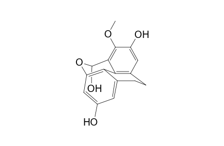 2,7-Dihydroxy-3-methoxy-9,10-dihydro-5H-phenanthro[4,5-bcd]pyran-5-(ax)-ol