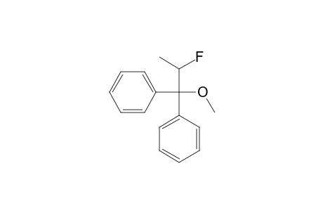 (2-fluoranyl-1-methoxy-1-phenyl-propyl)benzene