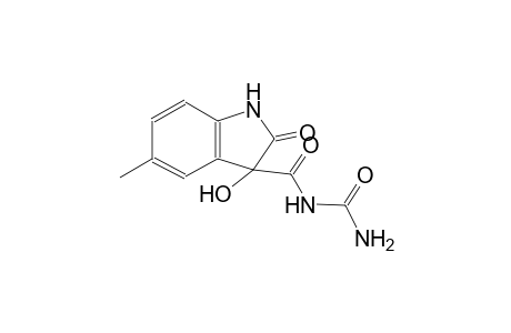 (3-Hydroxy-5-methyl-2-oxo-2,3-dihydro-1H-indole-3-carbonyl)-urea