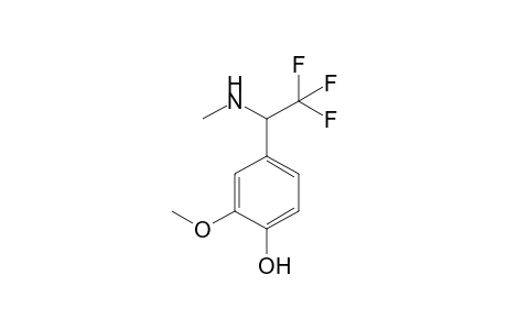 4-[2,2,2-Trifluoro-1-(methylamino)ethyl]-2-methoxyphenol