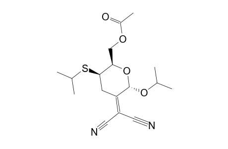 2-PROPYL-6-O-ACETYL-2-(DICYANOMETHYLENE)-2,3-DIDEOXY-4-S-(2-PROPYL)-4-THIO-ALPHA-D-THREO-HEXOPYRANOSIDE