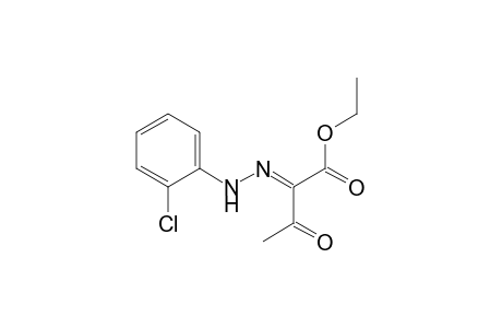 (2E)-2-[(2-chlorophenyl)hydrazinylidene]-3-oxobutanoic acid ethyl ester