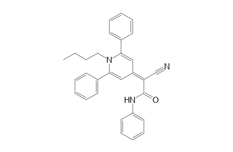 Acetamide, 2-(1-butyl-2,6-diphenyl-4(1H)-pyridinylidene)-2-cyano-N-phenyl-