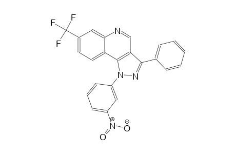 1-(3-nitrophenyl)-3-phenyl-7-(trifluoromethyl)-1H-pyrazolo[4,3-c]quinoline