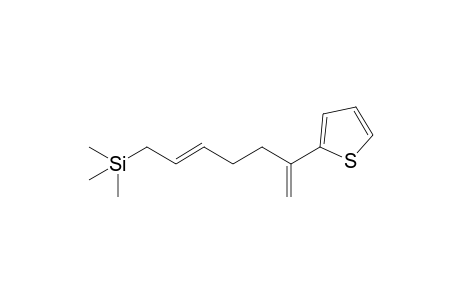 Trimethyl-[(2E)-6-(2-thienyl)hepta-2,6-dienyl]silane