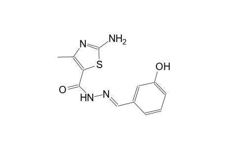 5-thiazolecarboxylic acid, 2-amino-4-methyl-, 2-[(E)-(3-hydroxyphenyl)methylidene]hydrazide