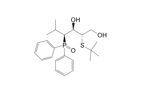 (2S,3R,4S)-4-Diphenylphosphinoyl-2-(1,1-dimethylethylsulfanyl)-5-methylhexane-1,3-diol