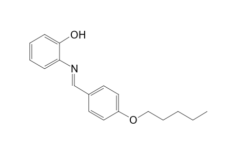 Phenol, 2-(4-pentoxybenzylidenamino)-