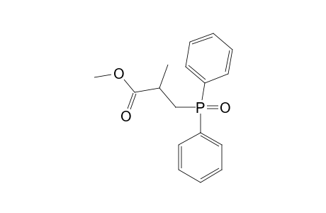 3-(DIPHENYLPHOSPHINYL)-2-METHYL-PROPANOIC-ACID-METHYLESTER