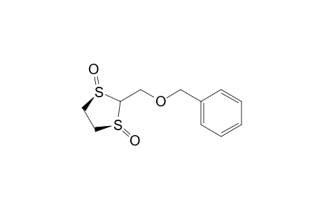 trans-(1R,3R)-2-Benzyloxymethyl-1,3-dithiaolane 1,3-dioxide
