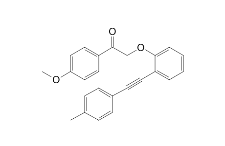 1-(4-Methoxyphenyl)-2-(2-p-tolylethynylphenoxy)-ethanone