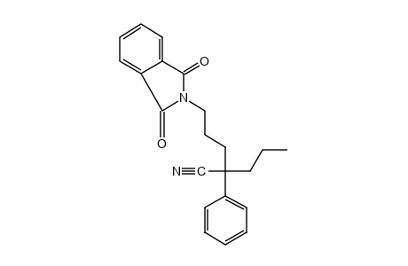 N-(4-CYANO-4-PHENYLHEPTYL)PHTHALIMIDE