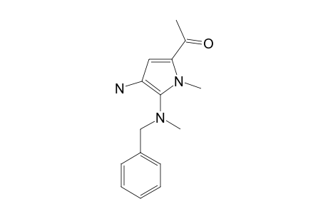 2-ACETYL-4-AMINO-5-(N-BENZYL-N'-METHYLAMINO)-1-METHYL-PYRROLE
