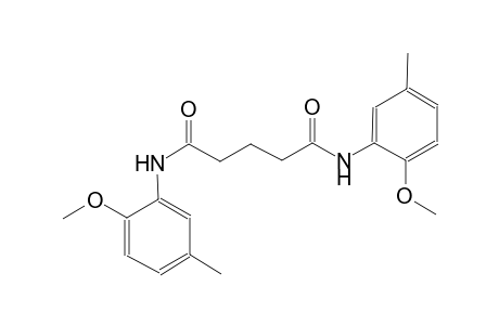 N~1~,N~5~-bis(2-methoxy-5-methylphenyl)pentanediamide