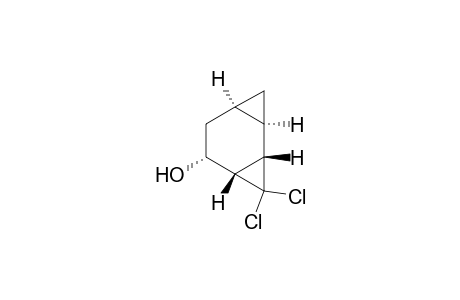 Tricyclo[5.1.0.0(2,4)]octan-5-ol, 3,3-dichloro-, (1.alpha.,2.beta.,4.beta.,5.alpha.,7.alpha.)-